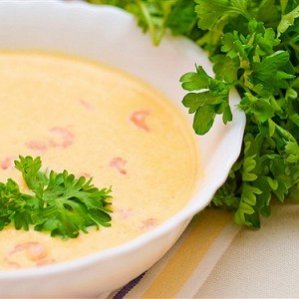 Вьетнамский суп с креветками в пароварке