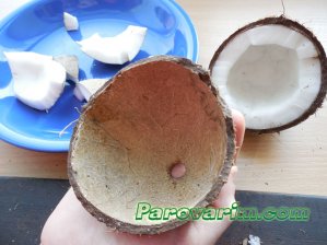 Скорлупа кокоса